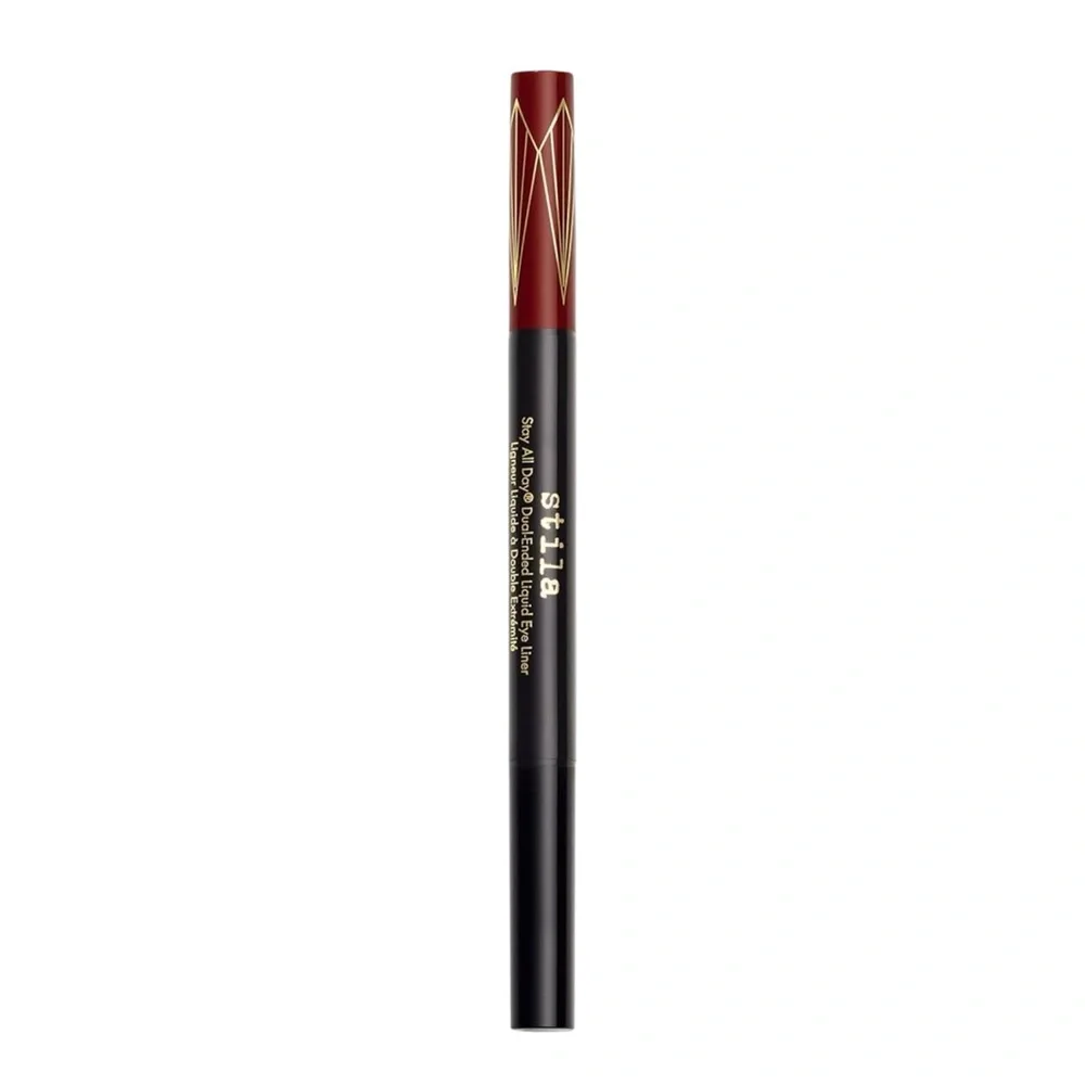 Stila Stay All Day Dual Ended Liquid Eye Liner Sangria/Intense Black